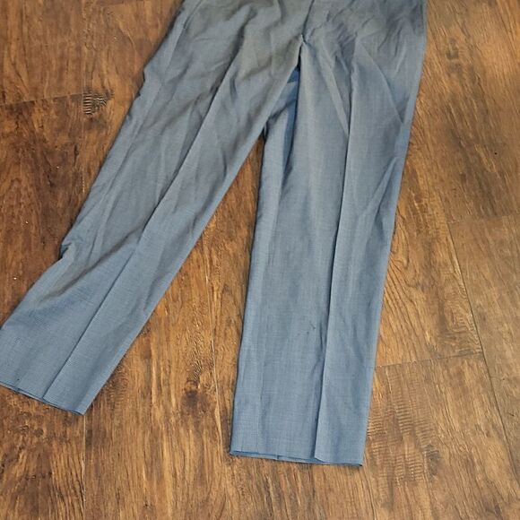 Ted Baker Jefferson Flat Front Wool Dress Pants Size 33R - Picture 5 of 13